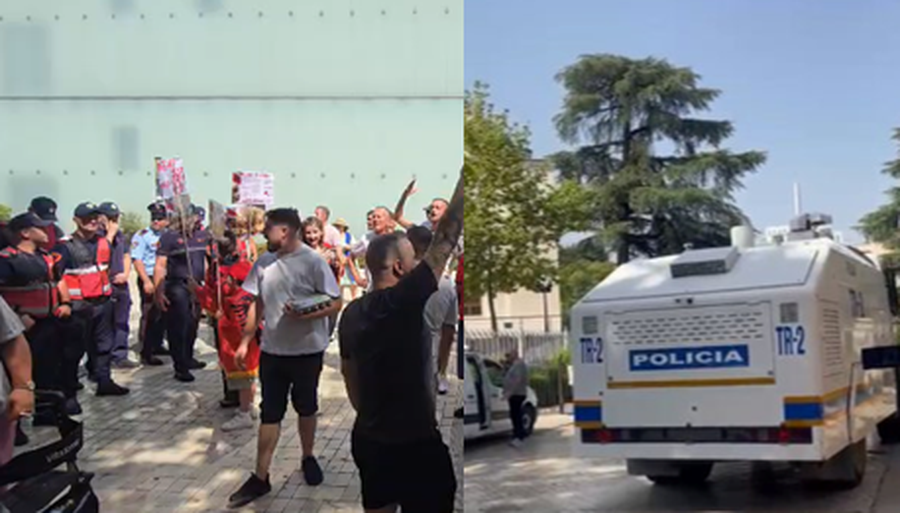 Kuvend dhe Protest&euml;! Opozita 'blindoi' foltoren dhe nuk lejoi