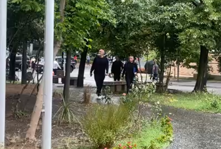 Rama mb&euml;rrin n&euml; selin&euml; e PS, takim me drejtuesit politik&euml;